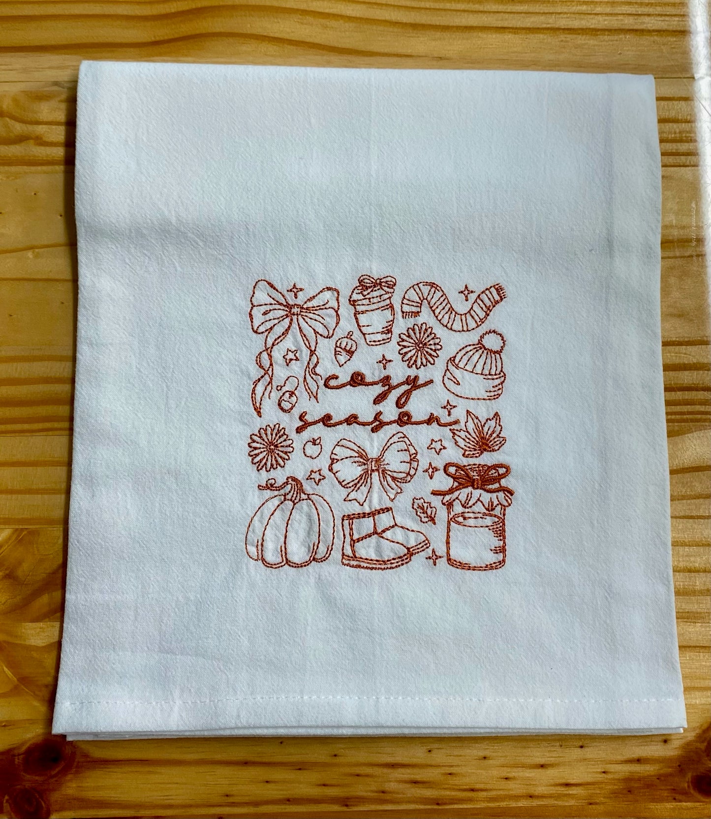 Embroidered Hand Towel