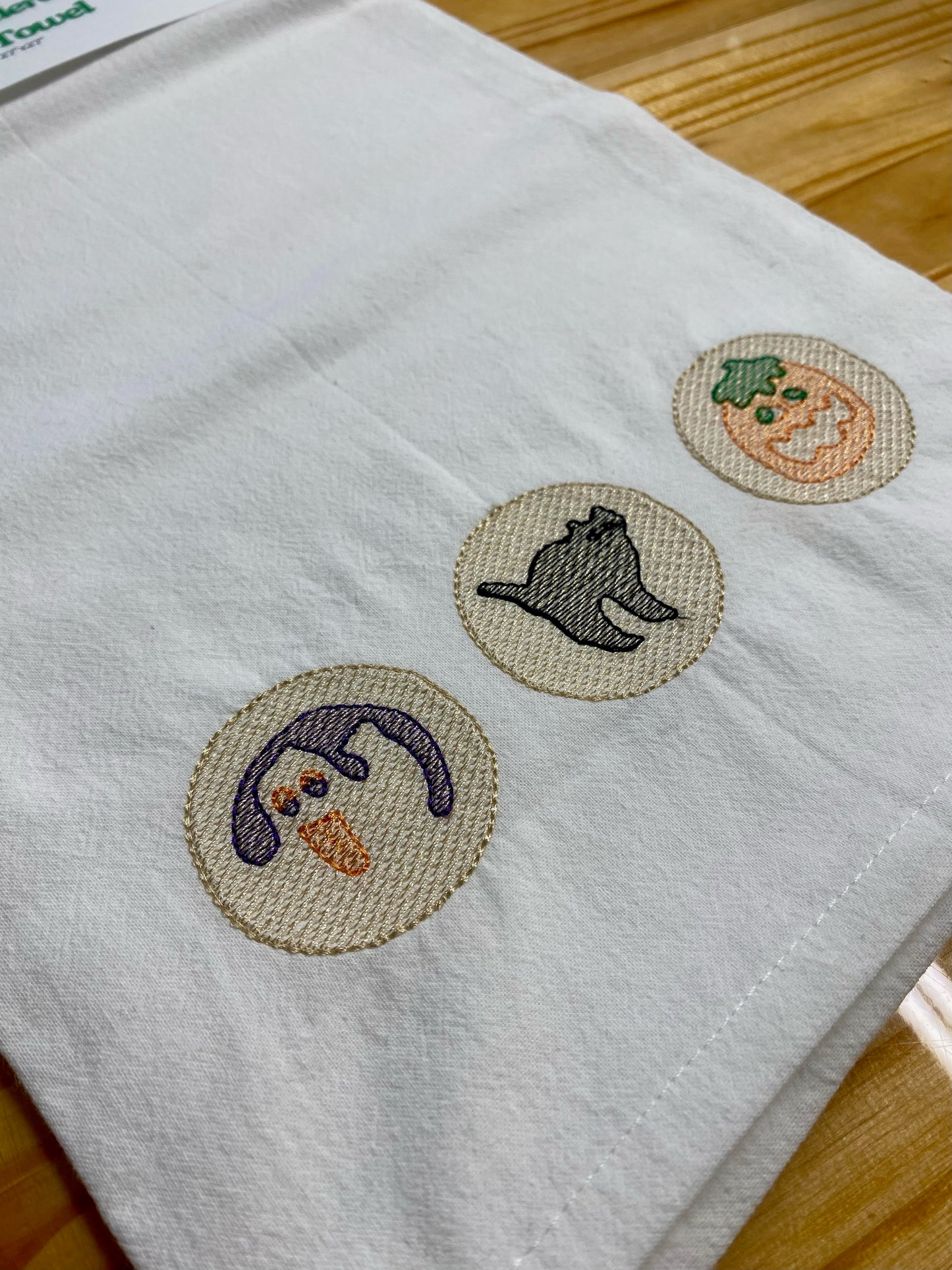 Embroidered Hand Towel