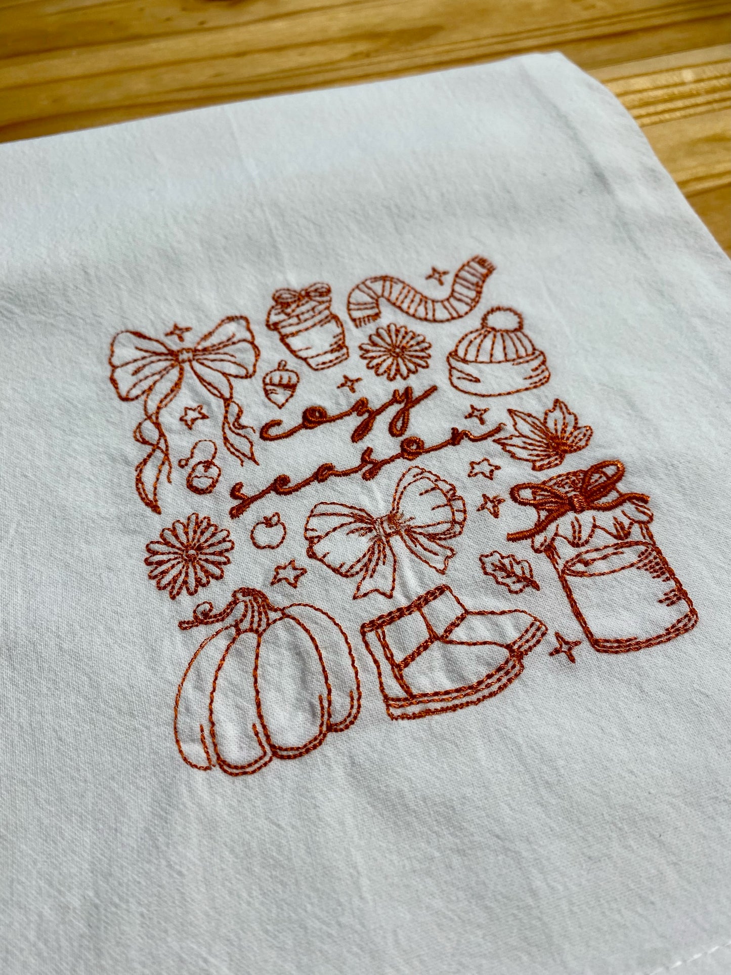 Embroidered Hand Towel