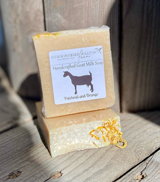 Patchouli and Orange Goat Milk Soap