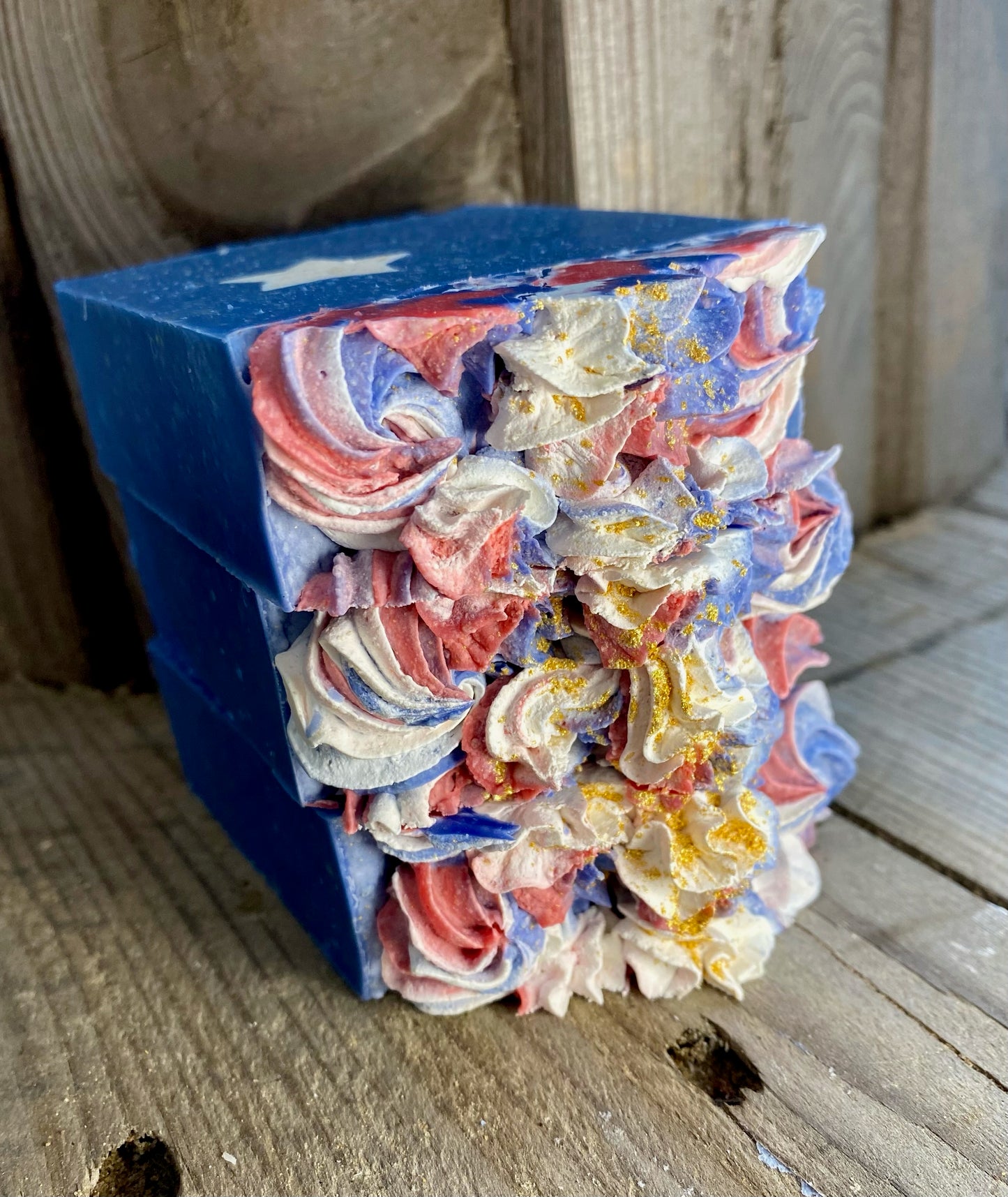 Fireworks and Freedom Goat Milk Soap