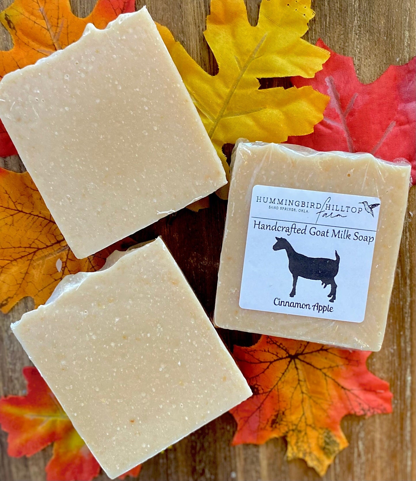 Cinnamon Apple Goat Milk Bar Soap